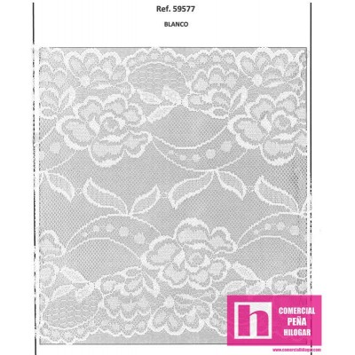 59577 GALON NYLON ELASTICO FARIHA 160 MM. POLIAMIDA 100% BLANCO Venta en piezas de 20.00 M