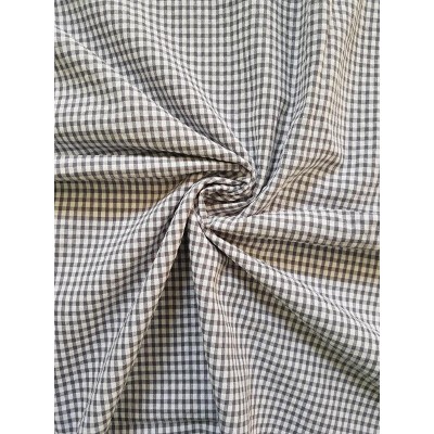 60033 BAMBULA VICHY LOLAS (17) 1.50 M. ALGODON 65%-POL.35% MARENGO Venta en piezas de 10.00 M