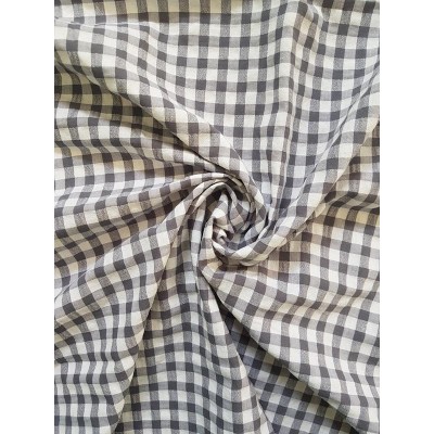 60034 BAMBULA VICHY LOLAS (18) 1.50 M. ALGODON 65%-POL.35% MARENGO Venta en piezas de 10.00 M