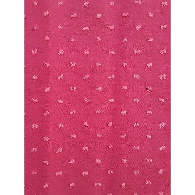 60042 PLUMETI BICOLOR JOEL (20) 145 CM. ALGODON 80%-POLIESTER 20% FUCSIA/ROSA Venta en piezas de 7.00 M