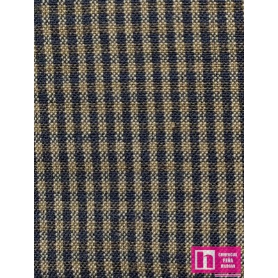 61529 PATCH. AMERICANO TRAMADO WILLSON (17) 110 CM. ALGODON 100% MARINO/CAMEL Venta en piezas de 7.00 M