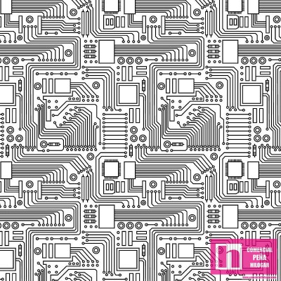 62941 PATCH.AMERICANO STEM  SQUAD (07) 110 CM. ALGODON 100% BLANCO Venta en piezas de 6.80 M