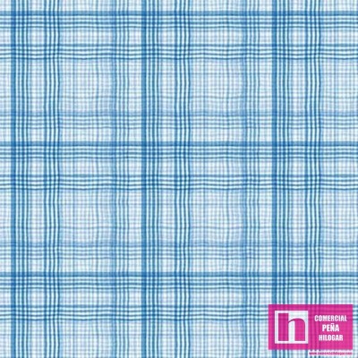 63866 PATCH.AMERICANO RETREAT YOURSELF (13) 110 CM. ALGODON 100% AZUL Venta en piezas de 6.80 M