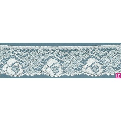 64325 PUNTILLA NYLON CIRO 35 MM. POLIAMIDA 100% MARFIL Venta en piezas de 20.00 M