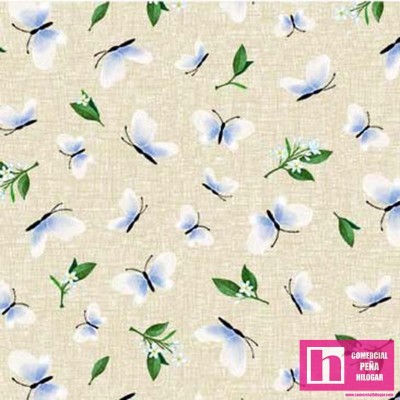 64620 PATCH.AMERICANO LEMON FRESH (07) 110 CM. ALGODON 100% BEIG Venta en piezas de 6.80 M