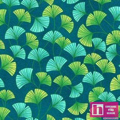 64643 PATCH.AMERICANO ENCHANTED DREAMS (07) 110 CM. ALGODON 100% VERDE Venta en piezas de 6.80 M