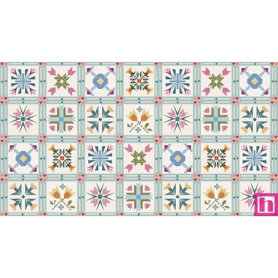 P121-TWWI5999MU PATCH. AMERICANO THINGS WITH WINGS (03) 110 CM. ALGODON 100% CREMA/MULTI Venta en piezas de 13.72 M