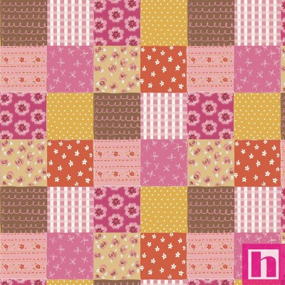 P121-TWWI6000PY PATCH. AMERICANO THINGS WITH WINGS (06) 110 CM. ALGODON 100% ROSA Venta en piezas de 13.72 M