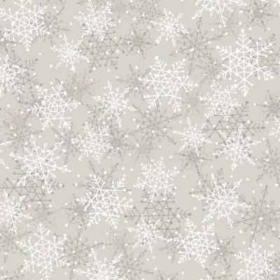 P121-WISO6233S PATCH. AMERICANO WINTER SONG (12) 110 CM. ALGODON 100% GRIS Venta en piezas de 7.00 M