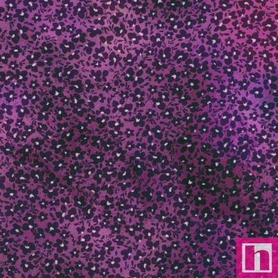 P135-SRKD-23491-25 PATCH. AMERICANO BAROQUE BLOOM (23) 110 CM. ALGODON 100% MORADO Venta en piezas de 7.00 M