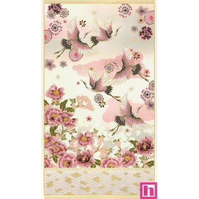 P135-SRKDM-23501-84 PATCH. AMERICANO IMPERIAL COLLECTION - GRACEFUL GRANES (13) PANEL 60X110 CM. ALGODON 100% CIR/MET Venta en p