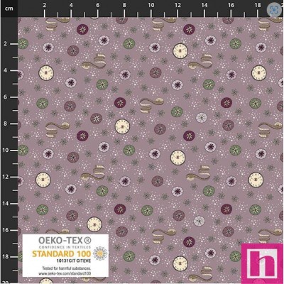 P137-4504-076 PATCH.AMERICANO BOBBINS AND BLOOMS (20) 110 CM. ALGODON 100% LILA Venta en piezas de 6.00 M