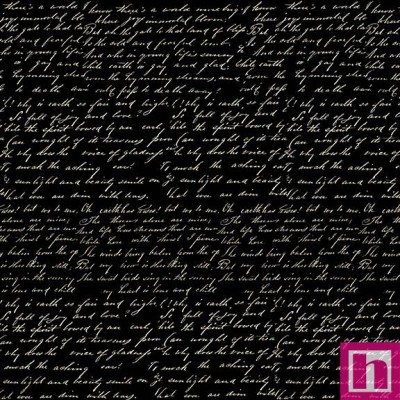 P140-4108-99 PATCH. AMERICANO PARIS NIGHTS (09) 110 CM. ALGODON 100% NEGRO Venta en piezas de 7.00 M