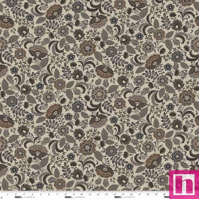 P140-8547-34 PATCH. AMERICANO FIELD OF SEAMS: BITTERSWEET (06) 110 CM. ALGODON 100% TAUPE Venta en piezas de 7.00 M
