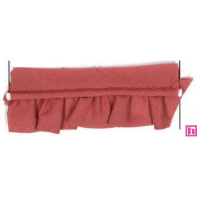 43151 VIVO FRUNCIDO CAMELIA POLIESTER 50%-ALGODON 50% MAQUILLAJE Venta en piezas de 25.00 M