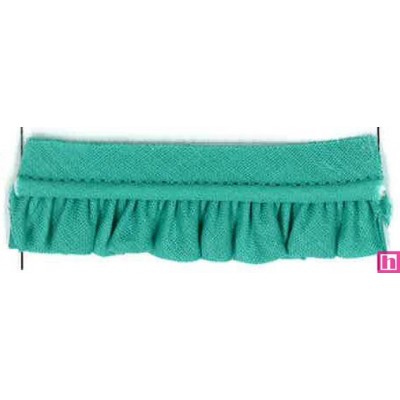 43156 VIVO FRUNCIDO CAMELIA POLIESTER 50%-ALGODON 50% AGUA Venta en piezas de 25.00 M