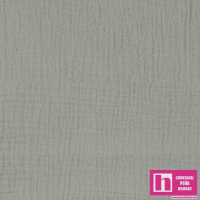 60544 GASA LISA ANUK (22) 135 CM. 120 GR/M2. ALGODON 100% GRIS Venta en piezas de 10.00 M