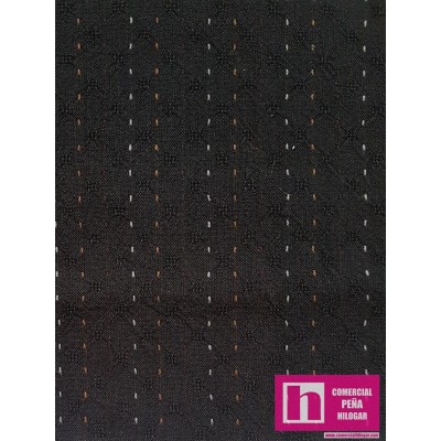 61358 TRAMADO JAPONES FUMIO (06) 110 CM. ALGODON 100% NEGRO Venta en piezas de 4.50 M