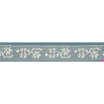 64364 ENTREDOS VALENCIE KAMAL 20 MM. ALGODON 92%-POLIAMIDA 8% BEIG Venta en piezas de 20.00 M