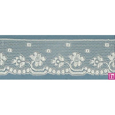 64366 PUNTILLA VALENCIE KAMAL 45 MM. ALGODON 92%-POLIAMIDA 8% BEIG Venta en piezas de 20.00 M