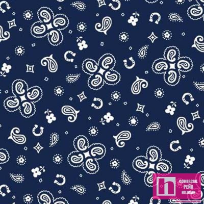 64585 PATCH.AMERICANO ROOTIN TOOTIN (11) 110 CM. ALGODON 100% MARINO Venta en piezas de 6.80 M