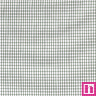 65231 TEJIDO VICHY XIANA 04 MM. (06) 1.40 M. 135 GR/M2- ALGODON 100% VERDE Venta en piezas de 6.00 M