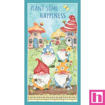 65968 PATCH.AMERICANO BETTER GNOMES AND GARDENS (09) PANEL 110 CM. ALGODON 100% MULTI Venta en piezas de 6.80 M