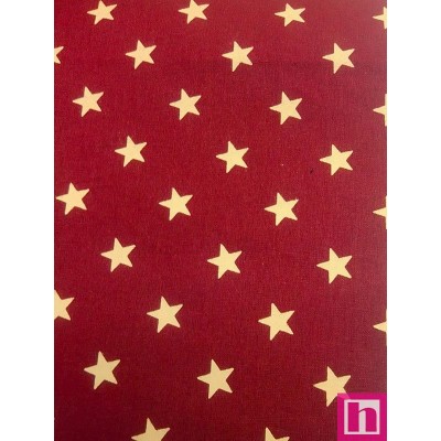 66382 PATCH. AMERICANO TRAMADO WILLSON (78) 110 CM. ALGODON 100% GRANATE/DORADO Venta en piezas de 7.00 M