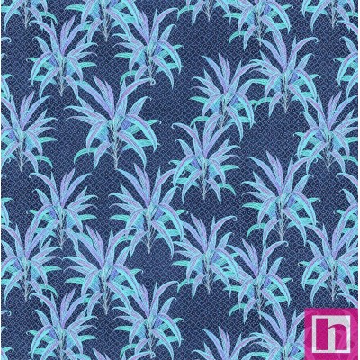 66948 PATCH. AMERICANO SILK ROAD (04) 110 CM. ALGODON 100% AZUL Venta en piezas de 7.00 M