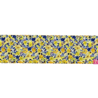 6696-48-1 CINTA ESTAMPADA DOBLE CARA 48 MM. POLIESTER 100% - 1 AMARILLO Venta en piezas de 20.00 M