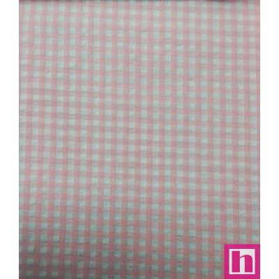 67067 SEERSUCKER DELFINA (02) 1.45 M. 140 GR/M2. ALGODON 60%-POLIESTER 40% ROSA Venta en piezas de 6.00 M