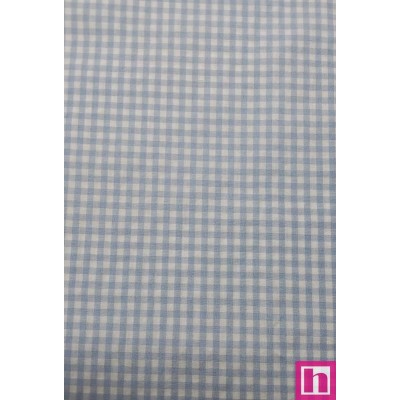 67068 SEERSUCKER DELFINA (03) 1.45 M. 140 GR/M2. ALGODON 60%-POLIESTER 40% CELESTE Venta en piezas de 6.00 M