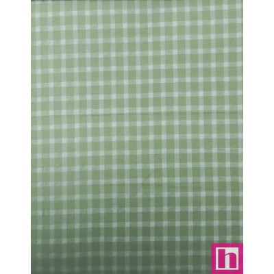 67307 VICHY SEERSUKER LALI (04) 155 CM. 110 GR/M2. ALGODON 65%-POLIESTER 35% SALVIA Venta en piezas de 7.00 M