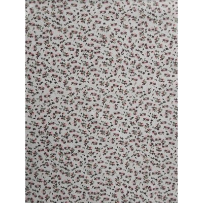 67573 VIYELA ESTAMPADA JAKAYLA (01) 150 CM. 140 GR/M2. ALGODON ORG.100% BLANCO/PURPURA Venta en piezas de 10.00 M