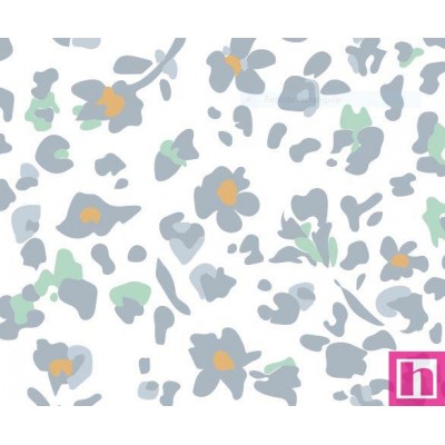 67616 CORALINA ESTAMPADA MAXX (01) 1.50 M. 280 GR/M2 POLIESTER 100% BLANCO Venta en piezas de 12.00 M