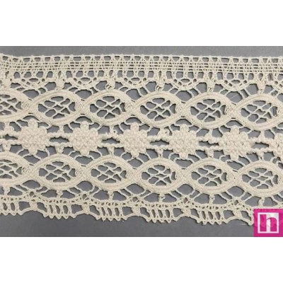 9482-102 PUNTILLA BOLILLO OSMARY 85 MM. ALGODON 100% MARFIL Venta en piezas de 25.00 M