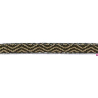 9656-15-7490 CINTA JACQUARD LIMBER 15 MM. ACRILICO 95%-ALGODON 3%-PA 2% MUSGO Venta en piezas de 12.50 M