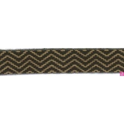 9656-30-7490 CINTA JACQUARD LIMBER 30 MM. ACRILICO 95%-ALGODON 3%-PA 2% MUSGO Venta en piezas de 12.50 M