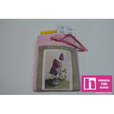 983083 ALTILLO DE LOS DUENDES BOLSITA GUARDA OBJETOS 12X17 ALGODON 100% SURTIDO Venta en piezas de 3.00 U