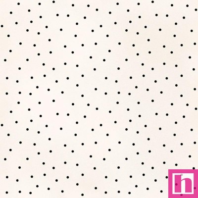 P0017-MAS8119-EJ PATCH. AMERICANO BEAUTIFUL BASICS (090) SCATTER DOT-110 CM. ALGODON 100% NATURAL/NEGRO Venta en piezas de 4.55 