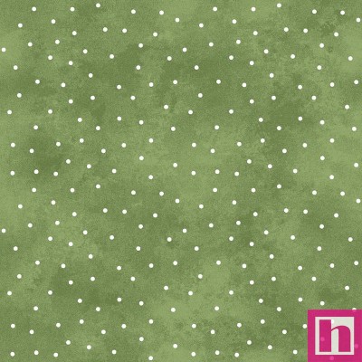 P0017-MAS8119-GE PATCH. AMERICANO BEAUTIFUL BASICS (033) SCATTER DOT-110 CM. ALGODON 100% VERDE Venta en piezas de 4.55 M