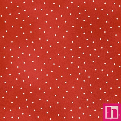 P0017-MAS8119-R5 PATCH. AMERICANO BEAUTIFUL BASICS (015) SCATTER DOT-110 CM. ALGODON 100% TOMATE Venta en piezas de 4.55 M