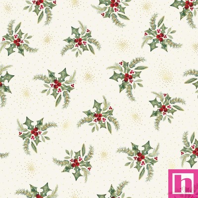 P121-JOYF5889-E PATCH. AMERICANO JOYFUL (04) 110 CM. ALGODON 100% CREMA Venta en piezas de 7.00 M