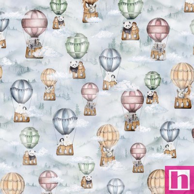 P121-LGOA5934BG PATCH. AMERICANO LETS GO ON ADVENTURE (01) 110 CM. ALGODON 100% CIELO Venta en piezas de 13.72 M