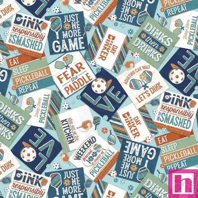 P121-PCHA5265LT PATCH. AMERICANO PICKLEBALL CHAMP (04) 110 CM. ALGODON 100% AZUL Venta en piezas de 7.00 M