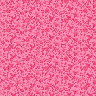 P133-16025-22 PATCH.AMERICANO A BEAUTIFUL LIFE (07) 110 CM. ALGODON 100% FUCSIA Venta en piezas de 6.80 M