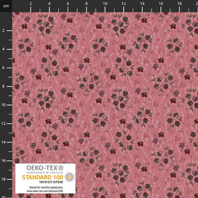 P137-4514-521 PATCH.AMERICANO THE SWEETEST EMBRACE (03) 110 CM. ALGODON 100% ROSA Venta en piezas de 6.00 M