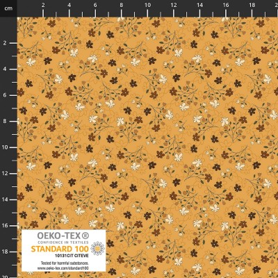 P137-4514-549 PATCH.AMERICANO THE SWEETEST EMBRACE (13) 110 CM. ALGODON 100% CAMEL Venta en piezas de 6.00 M