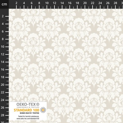 P137-4550-530 PATCH.AMERICANO HOLLIE-ROSE (08) 110 CM. ALGODON 100% CREMA Venta en piezas de 6.00 M