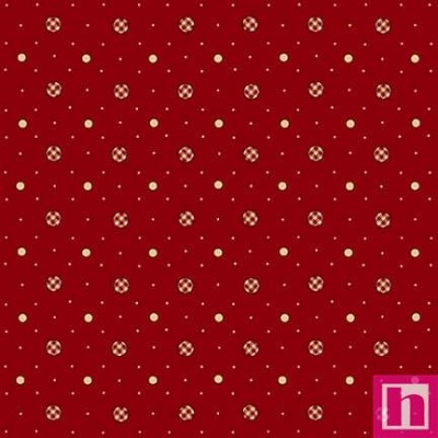 P140-1345-88 PATCH. AMERICANO GARNER AND GINGHAM (15) 110 CM. ALGODON 100% BURDEOS Venta en piezas de 7.00 M